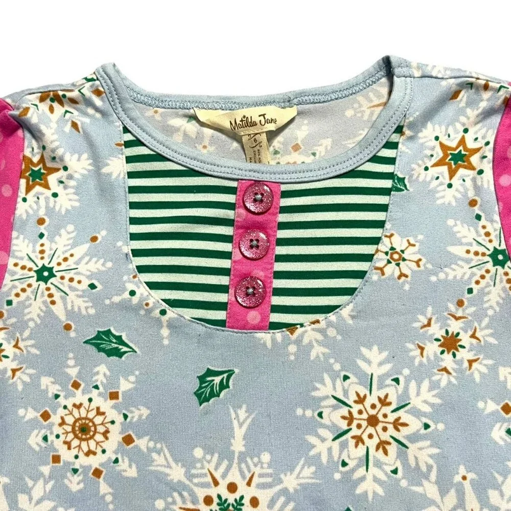 Matilda Jane 6Y Make Believe Saturday Mornings Pajamas Set